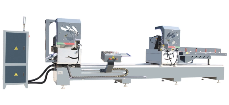 Aluminium Window Door CNC Double Head Cutting Saw Machine/Aluminium 45 Degree Cutting Machine